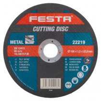 Řezný kotouč na kov 150x1,2x22,2 rovný, FESTA 22219 - N1