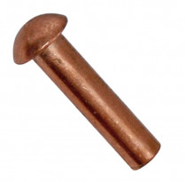 Nýt půlkulatá hlava DIN 660 2,5x20 měděný - N1