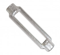 Matice pro napínače otevřená DIN 1480 M20 žárový pozink - N1