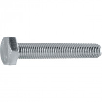 Šroub šestihranný celý závit DIN 961 M16x1,50x30-10.9 pozink - N1