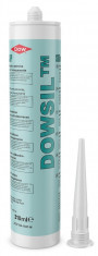 Dowsil AP - 310 ml transparentní trvale pružné lepidlo/tmel - N1