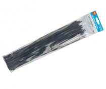 Vázací páska 4,8 x 400 mm černá 50 ks - N1