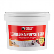 Debbex Lepidlo na polystyren - 3 kg bílá, kbelík - N1