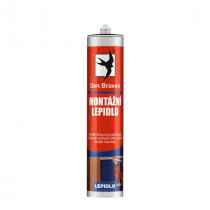 Debbex Montážní lepidlo - 280 ml šedá, kartuše - N1
