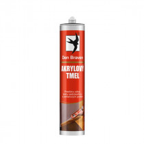 Debbex Akrylový tmel - 280 ml černá, kartuše - N1