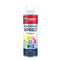 Debbex Značkovací sprej PROMARK - 500 ml bílá, dóza - N1