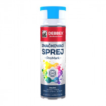Debbex Značkovací sprej PROMARK - 500 ml modrá, dóza - N1