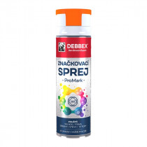 Debbex Značkovací sprej PROMARK - 500 ml oranžová, dóza - N1