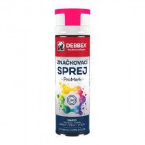 Debbex Značkovací sprej PROMARK - 500 ml růžová, dóza - N1