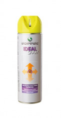 Sprej fluorescenční IDEAL 12M žlutý 500ml - N1