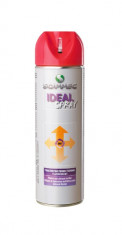 Sprej fluorescenční IDEAL 12M červený 500ml - N1