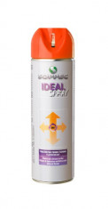 Sprej fluorescenční IDEAL 12M oranžový 500ml - N1
