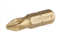 Bit křížový Pozidriv PZ4x25 mm TiN, Stahlberg - N1