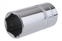 Hlavice nástrčná 1/2" 6hran 30 x 70 mm prodloužená CrV, FESTA 17890 - N1