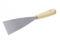Špachtle ocel dřevěná ručka 80mm - N1