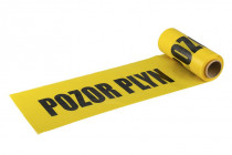 Fólie výstražná - plyn 22cmx50mx0,07mm - N1