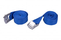 Pás upínací s kovovou sponou 1" (25mm)x2,5m 2ks, WESTBERG 51020 - N1