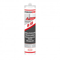 Teroson SI 34 - 300 ml šedý silikonový tmel - N1
