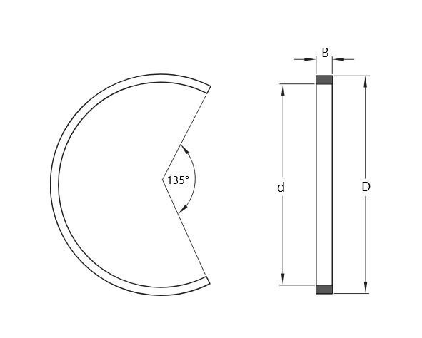 SKF FRB 17/280 polohovací kroužek