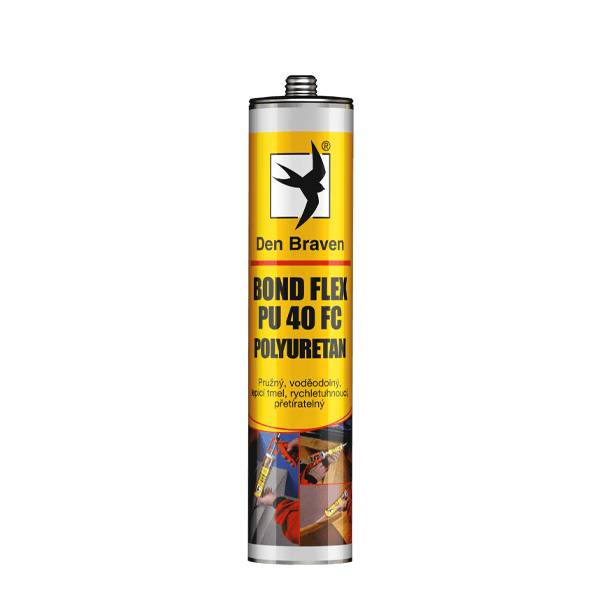 Den Braven Bond Flex PU 40 FC polyuretan - 300 ml šedá, kartuše _31422BD