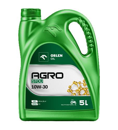 Orlen Agro STOU 10W-30 - 5 L multifunkční olej pro traktory